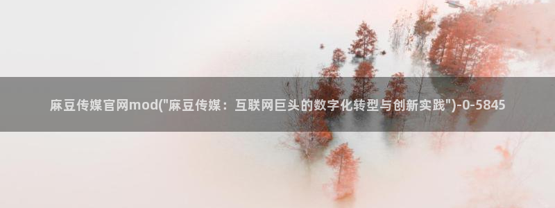 麻豆视频搜索词