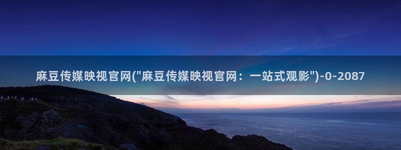 麻豆视频资源站